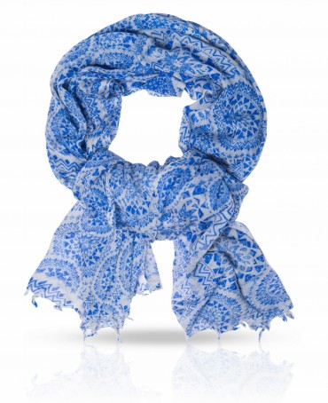 Палантин Женский W-MOSAIC/BLUE